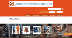 Desktop Screenshot of firetex.net.in